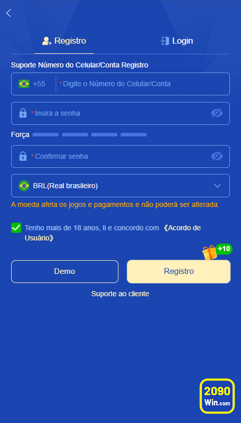 2090win.com - autenticar em confiável entrada na conta